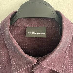 EMPORIO ARMANI SHIRT / L / SLIM FIT